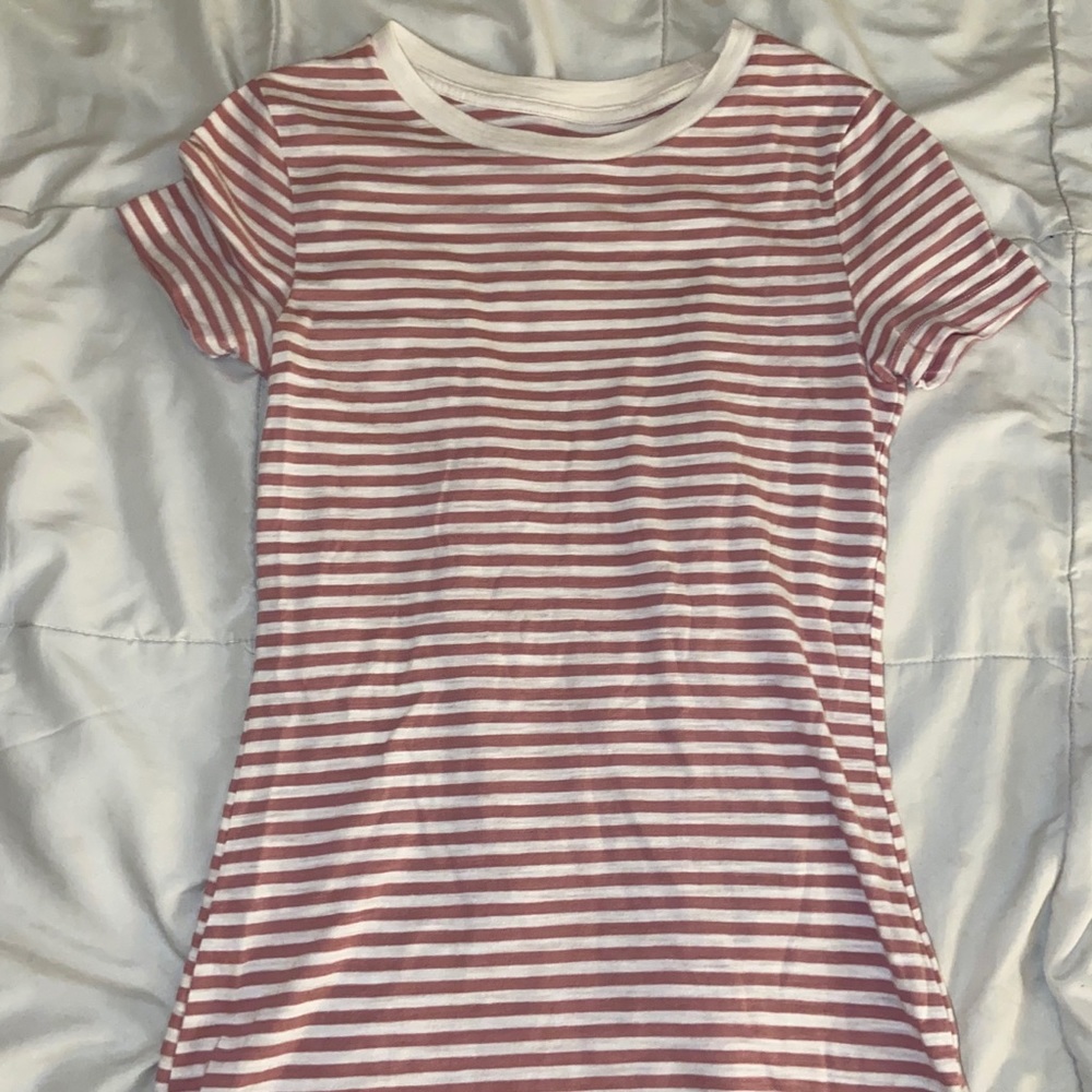 Striped short sleeve
